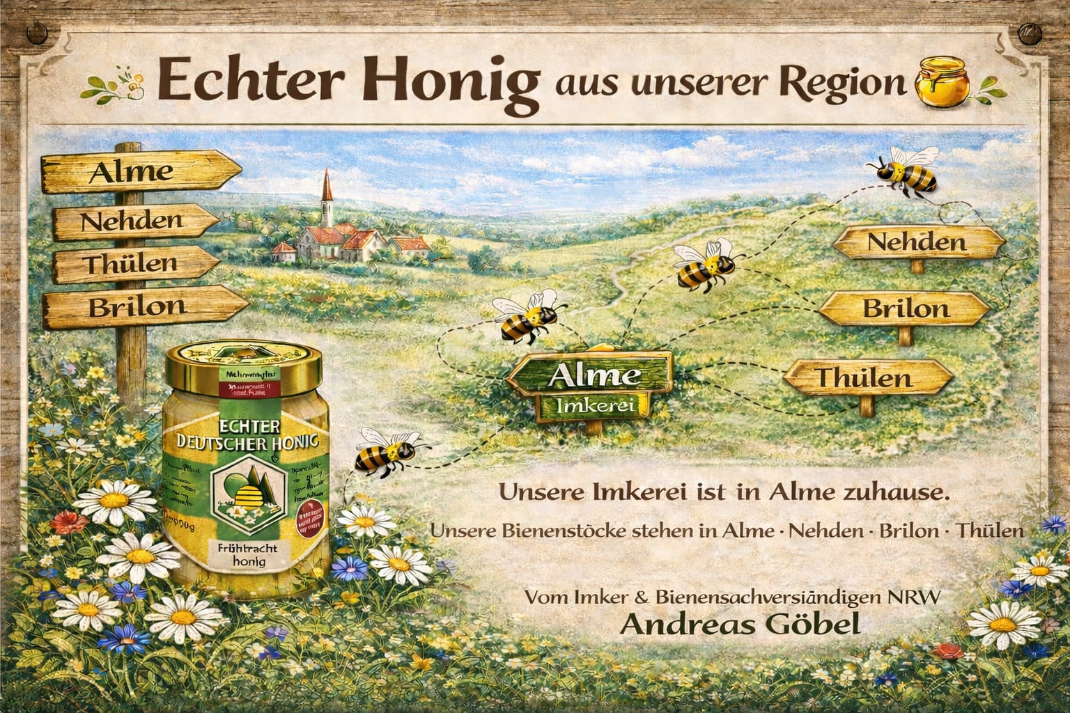 Echter Honig – Imkerei Andreas Göbel